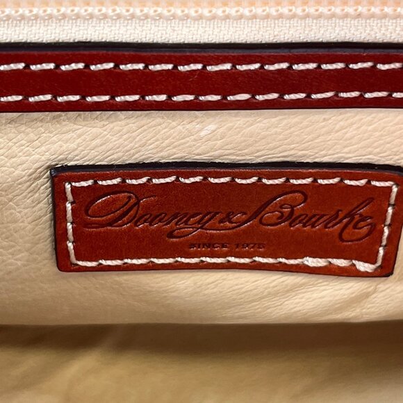 Dooney & Bourke Mini Cambridge Crossbody Black Pebble Leather Saddle Bag - Picture 13 of 16